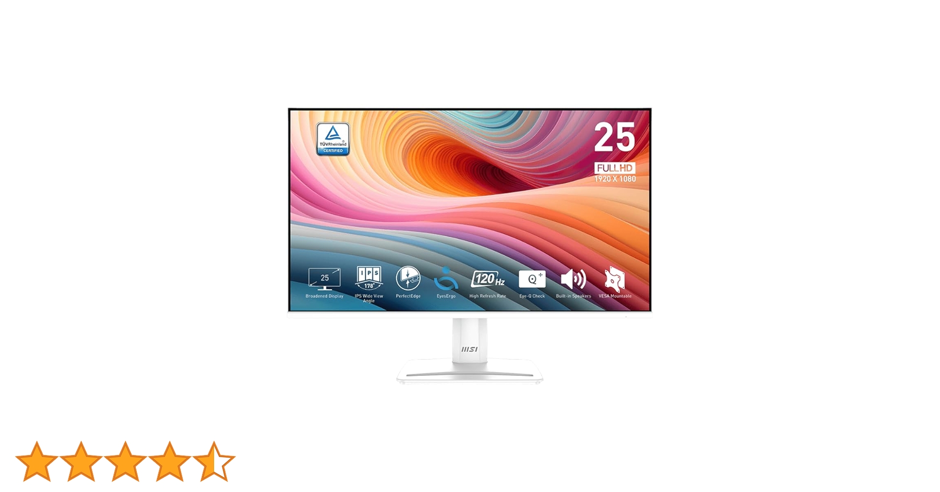 MSI PRO MP251W E2 24.5-inch IPS 1920 x 1080 (FHD) Gaming Office